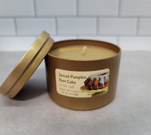 Load image into Gallery viewer, Spiced Pumpkin Rum Cake 7oz Soy Wax Candle