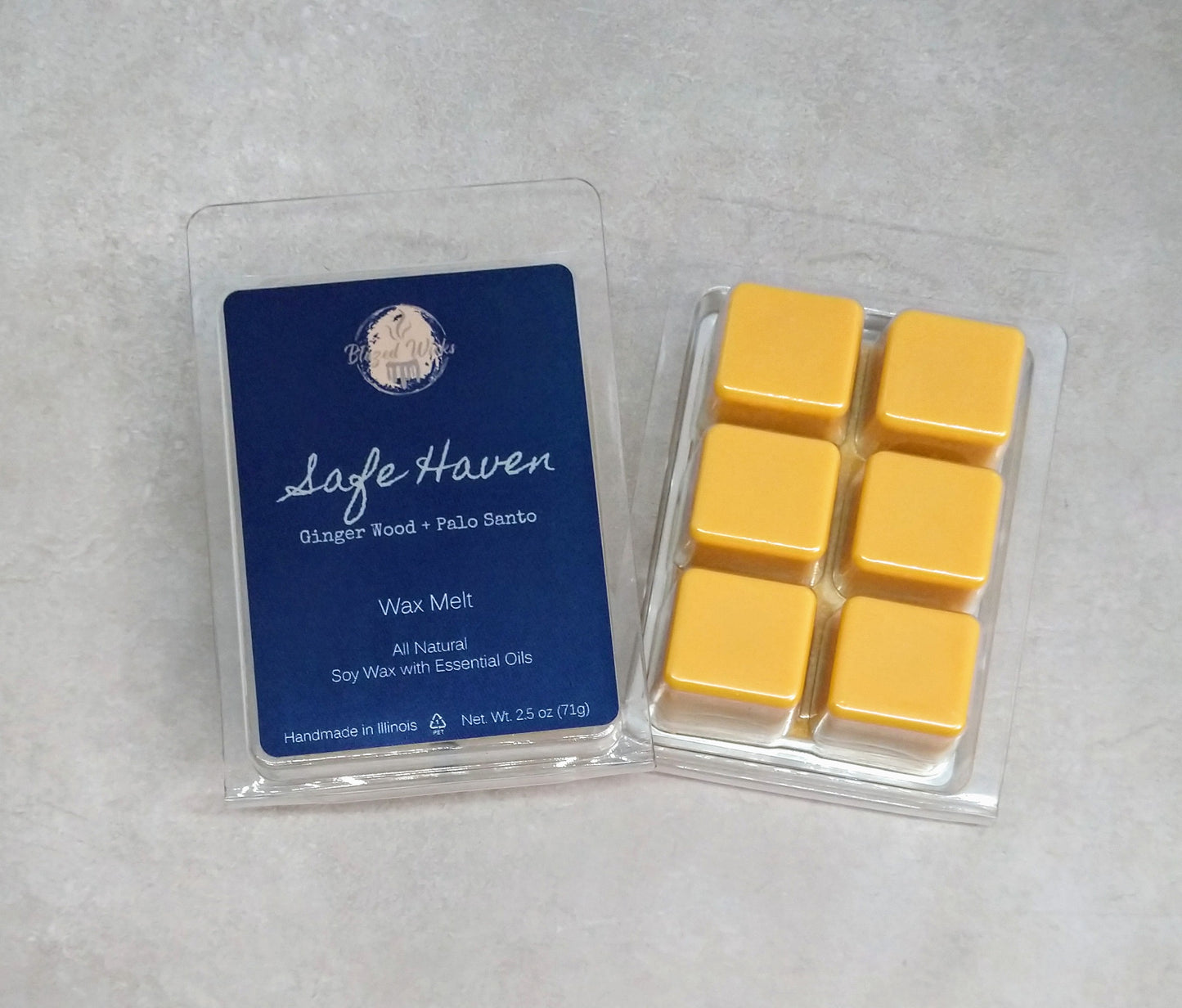Safe Haven (Ginger Wood + Palo Santo) Soy Wax Melt