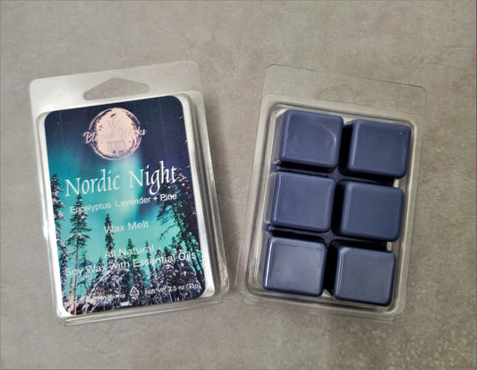 Nordic Night (Eucalyptus Lavender + Pine) Soy Wax Melt