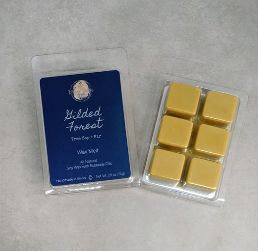 Gilded Forest (Tree Sap + Fir) Soy Wax Melt