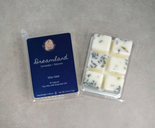Dreamland (Lavender + Vetiver) Soy Wax Melt